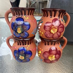 Handmade mugs! Beautiful! Brand new
